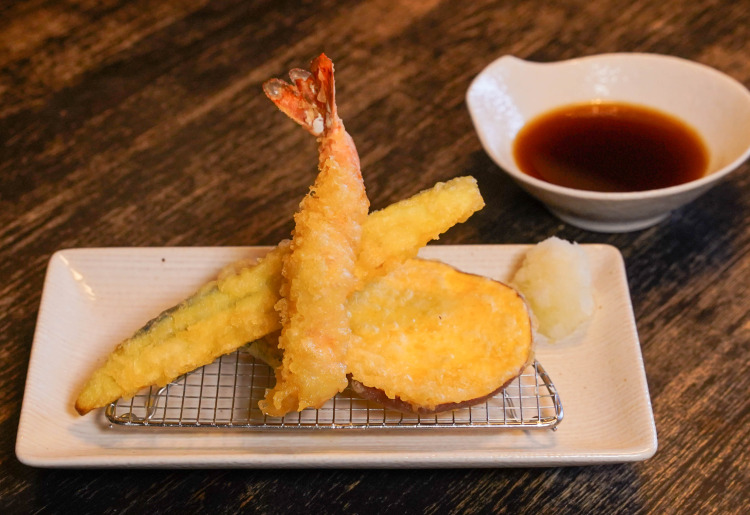 お得セットA:名物!揚げたて 天ぷらす