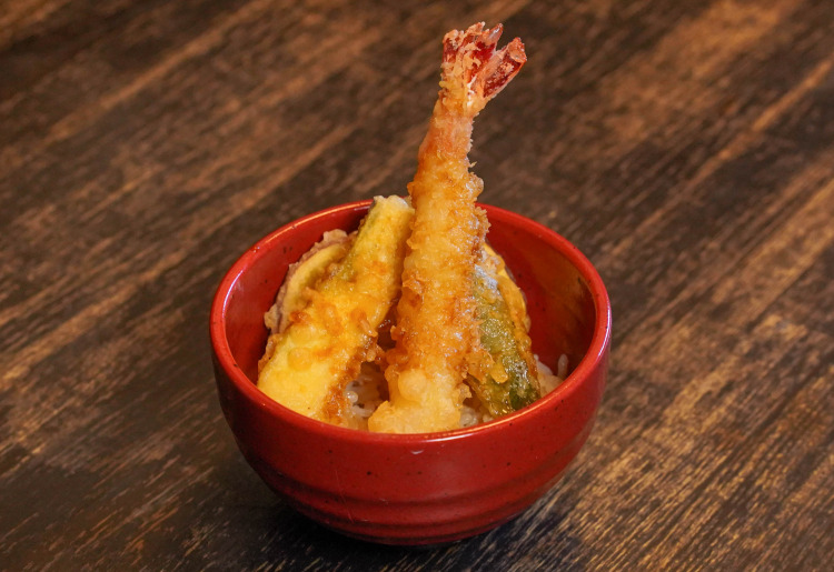 お得セットB:定番!揚げたて そば屋のミニ天丼