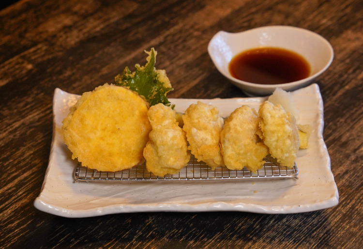 定番!黑船とり天盛り合わせ