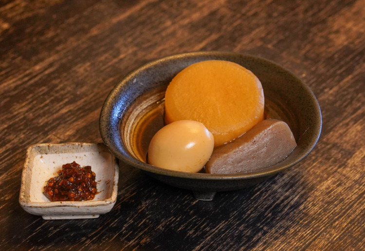 そば出汁おでん 3種盛り